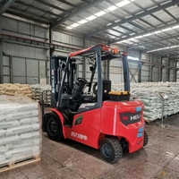Harga Pabrik Forklift Listrik Lithium HELI 3 Ton 2.5 Ton 500kg Spesifikasi Fork Ban Solid Ready Stock
