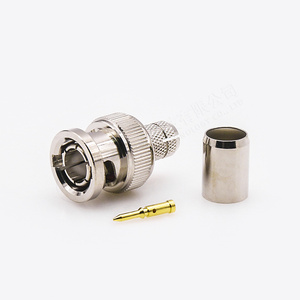 High-Quality <strong>BNC</strong> Male RF Coaxial <strong>Connector</strong> for LMR195 Cables - Product Image 5