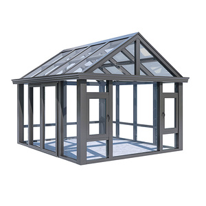 Veranda Prefabbricata Moderna per Esterni <span class=keywords><strong>con</strong></span> <span class=keywords><strong>Vetro</strong></span> Laminato, Durevole, a Risparmio Energetico, Facile da Installare - Product Image 1