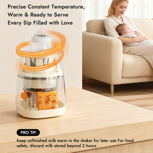 OEM ODM USB Charging Portable Baby Milk Shaker Machine 18650 Rechargeable Lithium <b>Battery</b> Baby Milk Mixer - Product Image 3