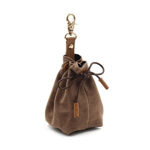 Portable Canvas Pet Training Bag with Collapsible Bowl Practical Dog Training <b>Gift</b> for Travel - Product Image 1