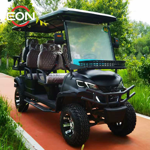 <span class=keywords><strong>2025</strong></span> mới thông minh điện Golf giỏ hàng tùy chỉnh màu đen 6 chỗ ngồi Golf giỏ hàng với độ giật - Product Image 5