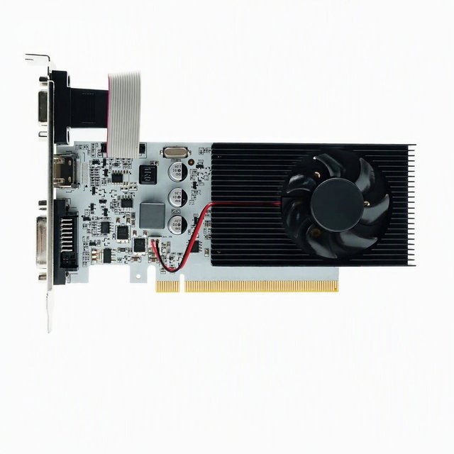 New GT 210 1GB DDR3 64-Bit for Graphics Card with Fan Cooling /DVI/VGA Outputs DirectX 10 for Desktop PC