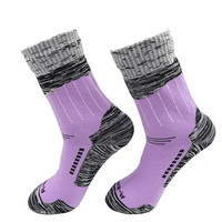 Trekking randonnée cyclisme chaussettes respirant équipage chaussettes imperméables épais Sport de plein air chaussettes d'hiver professionnelles