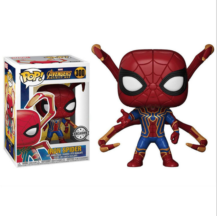 Pop Marvel фильма «Человек-паук»; 3 героев без возврата Серии Кукла фигурку ПВХ Рисунок прыжок