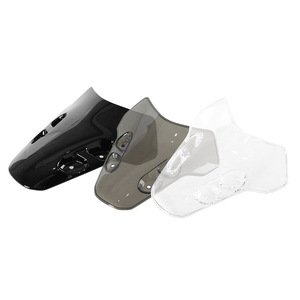 Pare-brise de moto pour Yamaha MT 07 21 22, déflecteur d'air avant en polycarbonate noir, gris, transparent, pièce de mise à niveau - Product Image 1