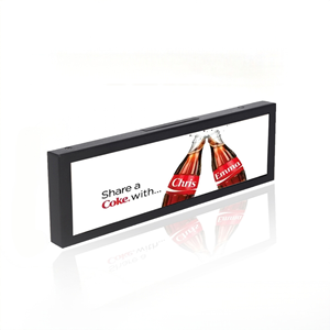 Affichage numérique horizontal Android 1920x480 8,8 pouces, design métallique, pour affichage numérique, vitrine publicitaire - Product Image 1