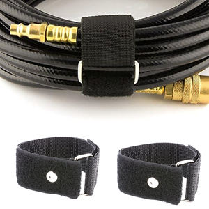 Correa de gancho y bucle de alta resistencia personalizada de fábrica, autoadhesiva ecológica, resistente al agua con orificio - Product Image 1