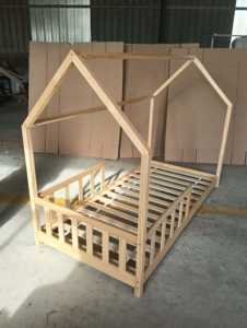 Lettino <span class=keywords><strong>singolo</strong></span> rimovibile in legno per bambini, nuovo design a forma di albero, vendita diretta dalla fabbrica, per menu e listini prezzi, lettino a forma di casa, culle per neonati - Product Image 5