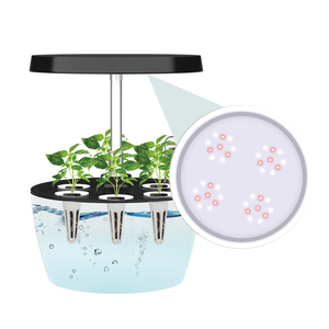 Sistema hidropónico inteligente para jardín interior LED de espectro completo, para uso doméstico en cultivo de suculentas y hierbas - Product Image 4