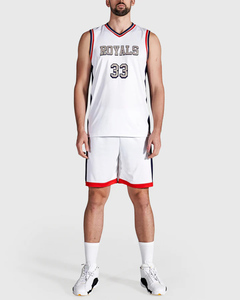 Conjunto de uniforme de <span class=keywords><strong>baloncesto</strong></span>, poliéster, transpirable, impresión por sublimación, entrenamiento de números, deportes, gran tamaño, venta directa de fábrica - Product Image 3