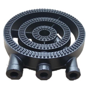 Quemador de GLP de 3 anillos de alta resistencia FHM para estufa, quemador de catering de <span class=keywords><strong>Wok</strong></span> chino, instalación integrada para uso doméstico y en exteriores - Product Image 1