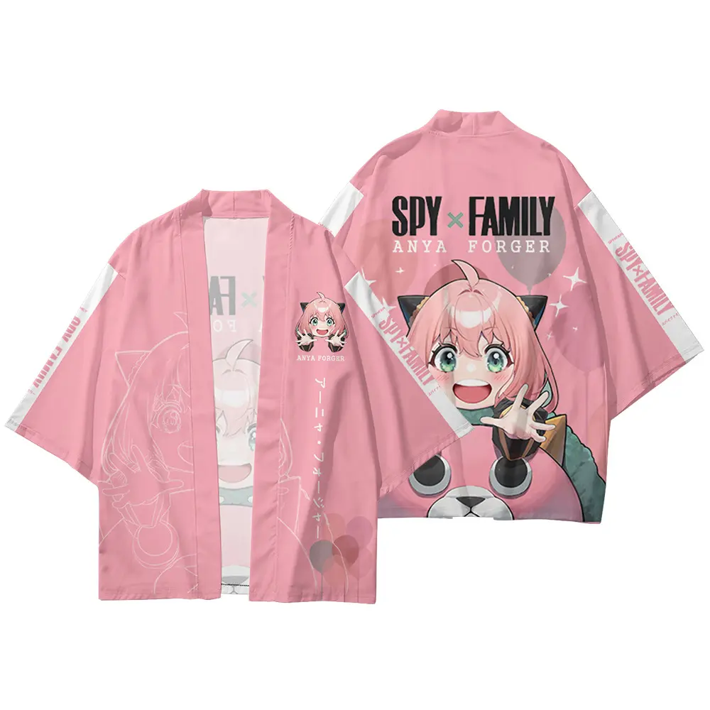 Capa tipo kimono para Cosplay, 17 diseños, para fans del Anime SPY X FAMILY