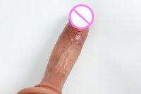 Dildos Realistas de Silicona de 4.3 Pulgadas con Ventosa para Principiantes, Dildo con Correa, Venta al por Mayor para Mujeres
