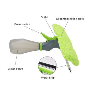 Nettoyeur de vitres 3 en 1, <span class=keywords><strong>double</strong></span> face, pour nettoyer les poignées de fenêtres, outils de lavage de vitres, nettoyeur de vitres réglable - Product Image 2