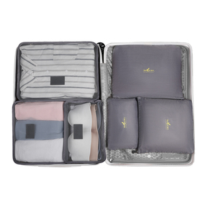 Travelsky <span class=keywords><strong>organizzatore</strong></span> di viaggi set impermeabile di compressione imballaggio cubi <span class=keywords><strong>per</strong></span> valigia - Product Image 1