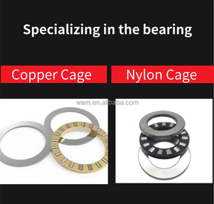 ตลับลูกปืนเม็ดทรงกระบอกแบบแรงขับ 8930, ตลับลูกปืนเรียบขนาด 30*60*18 มม. โรงงานจีน - Product Image 3