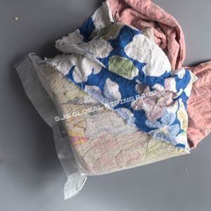 Trapos de Algodón 100% Coloridos para Limpieza Industrial, Trapos de Toalla para Limpiar Máquinas y Aceite - Product Image 1