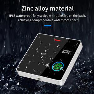 TF886-03 125khz + 13,56 MHz Thẻ <span class=keywords><strong>RFID</strong></span> Bàn phím điều khiển truy cập EM MF Máy mở khóa cửa độc lập Đầu ra Wiegand Hợp kim kẽm - Product Image 4