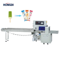 Máquina de Formación y Empaquetado de Alimentos HONGDI, Tipo Horizontal Semiautomática para Chocolate y Pan, Alta Productividad, 2 Años de Garantía