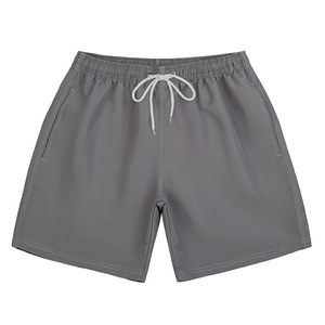 Nuovi <span class=keywords><strong>pantaloncini</strong></span> da bagno da uomo ad asciugatura rapida, lunghi <span class=keywords><strong>3</strong></span>/<span class=keywords><strong>4</strong></span>, con fodera anti-sfregamento, tinta unita, casual, da spiaggia - Product Image 3