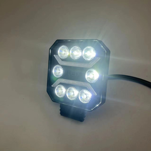Nouveau 3 pouces LED lampe de travail pour voitures camions carré <span class=keywords><strong>flash</strong></span> stroboscopique 4x4 10-60V <span class=keywords><strong>DC</strong></span> Auto DRL projecteur auxiliaire pour la conduite tout-terrain - Product Image 3