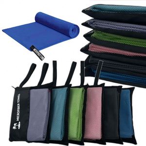 Serviette de sport en microfibre douce à séchage rapide, sans sable, pour la gym, la natation, la plage, le camping léger - Fournisseur en gros - Product Image 1
