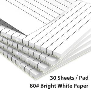 YS scuola autoadesiva e ufficio Notepads-4x6 pollici di pagine rigate spesse carta bianca brillante-30 pagine/confezione <span class=keywords><strong>20</strong></span> - Product Image 6