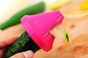 Multi-Purpose Fruit Cutter Professional 6 in 1 Mandoline Slicer <b>Vegetable</b> <b>Chopper</b> With Hand Protector - Product Image 4