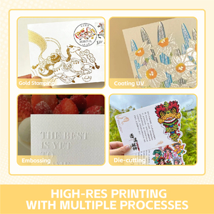 Custom Cards - High-End Textured Cardstock Wedding &amp; Event <strong>Invitations</strong>, Specialty Paper Postcards - Product Image 3