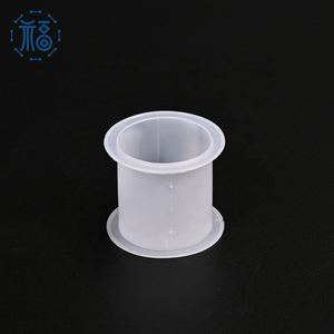 Tiêu chuẩn 52mm trắng nhựa <span class=keywords><strong>bobbin</strong></span> linh hoạt tay quanh co spool cho chủ đề thủ công và dây Kỹ Thuật đơn đặt hàng tùy chỉnh ngay lập tức - Product Image 3