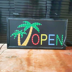 Spanish <b>checkout</b> <b>counter</b> LED billboard advertising signboard photo paper creative wall decoration light shop sign display board - Product Image 4