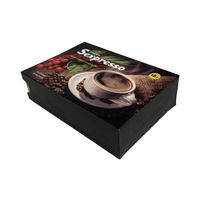 Vente en gros Boîte d'emballage de luxe en carton personnalisé pour café et thé Petit sachet de thé avec logo personnalisé Boîte à thé en papier carton d'emballage cadeau