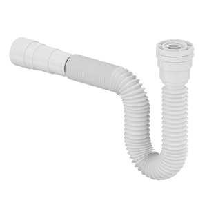 Tuyau <span class=keywords><strong>flexible</strong></span> universel DN38/DN40/DN48/DN50 pour évacuation des eaux usées de l'évier de cuisine - Product Image 1