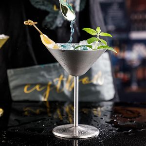 Offre Spéciale – Verre à Martini Premium en Acier Inoxydable 304, Coupe à Cocktail Métallique sans Pied avec Base Stable pour Restaurant - Product Image 4