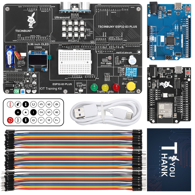 Tscinbuny Comprehensive Development Board IOT Development Board STEM Projects Development Board for Arduino Programming
