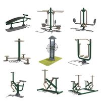 Equipo de fitness Gimnasio al aire libre Parque Deportes Spinner Entrenamiento Mancuernas Equipo, Crunches Multi Pesos Calistenia