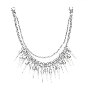 โซ่คาดเอวโลหะผสมสังกะสีพู่ห้อยรูปหัวนกฮิปฮอปเครื่องประดับแฟชั่นฮาโลวีน - Product Image 5