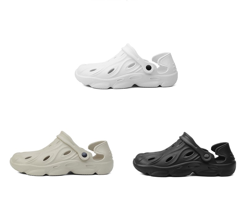 Оптовая продажа, заводская цена, уличная летняя обувь для сада с отверстиями, высококачественные мужские сандалии Eva, Нескользящие тапочки