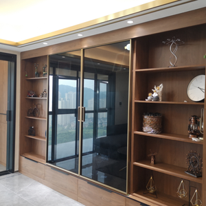 Ouvre-portes automatiques silencieux et stables en alliage d'aluminium, sécurisés anti-pincement, pour garages, centres commerciaux, hôtels, immeubles <span class=keywords><strong>de</strong></span> bureaux, Maglev - Product Image 5