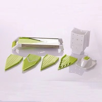 Mandoline Snijmachine Spiralisator 5 In 1 V Mes Julienne Groente Rasp Snijmachine