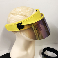 Style de mode populaire PC pare-soleil chapeau Protection UV visières de protection faciale peuvent être personnalisés LOGO
