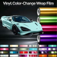 Film de protection de peinture coloré auto-cicatrisant en vinyle bleu, garantie 10 ans, changement de couleur, TPU PPF, installation à sec pour carrosserie automobile