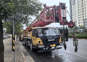 โมเดลรถเครน25Ton ของ Sany ใช้ STC250C5-1โดยไม่มีอุบัติเหตุไม่มีการเชื่อมเสริมแรงรองเครื่องยนต์และมอเตอร์ - Product Image 4