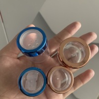 Bocaux ronds en plastique PP vide 10g, colorés, couleur bonbon, contenant pour crème, baume à lèvres, ombre à paupières, vente en gros, pièces