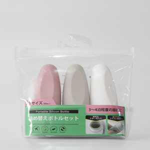 Envase para Lavado Facial, Botella Exprimible en Forma de Corazón, Botella de Plástico para Loción, Botella de Viaje para Enjuague de Pestañas - Product Image 1