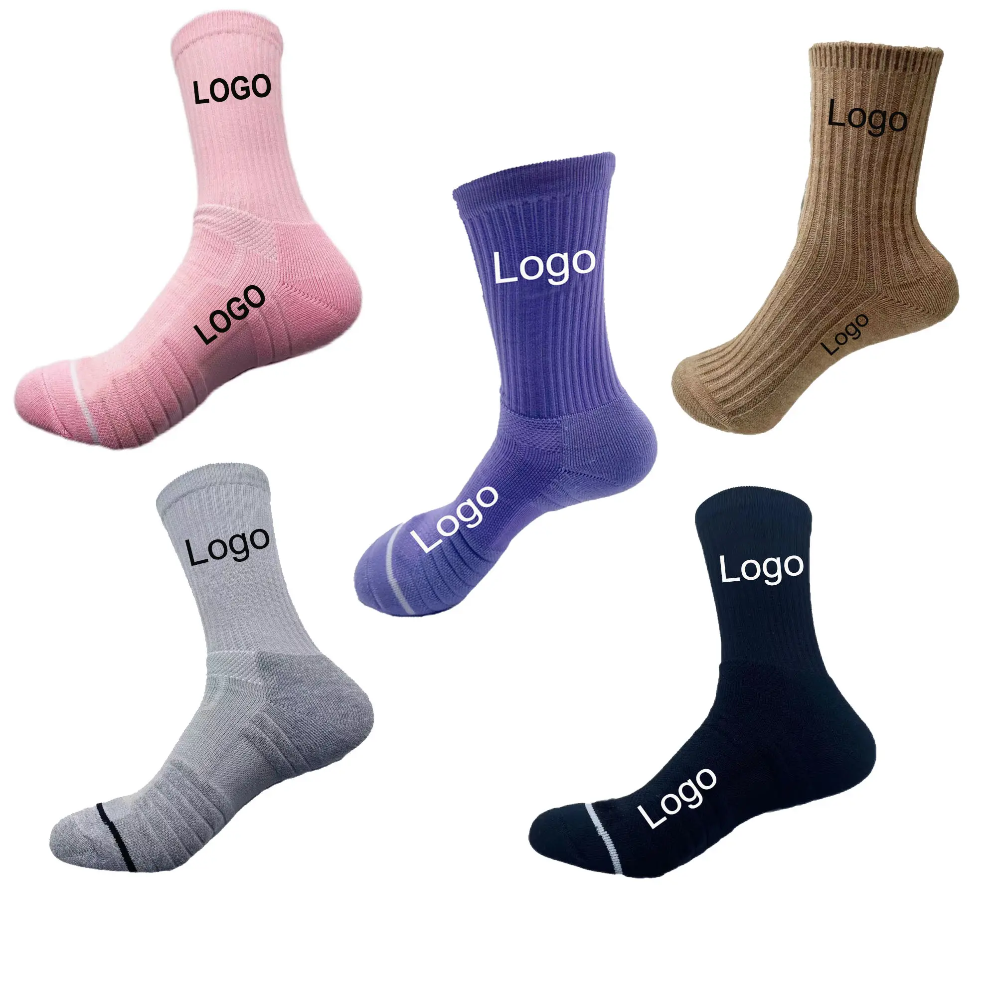 Высококачественные профессиональные спортивные носки с индивидуальным дизайном унисекс спортивные теплые спортивные носки