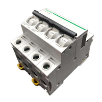 Schneider Genuino IC65N 4P C40A Disyuntor C40A Interruptor de aire Protector del hogar PA66 Material 4P Mini RCBO/MCCB/RCB Tipo