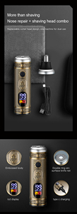 JM-2023 <span class=keywords><strong>Tondeuse</strong></span> à cheveux professionnelle rechargeable par USB, lame de remplacement électrique, <span class=keywords><strong>tondeuse</strong></span> à cheveux pour hommes, logo personnalisé - Product Image 6