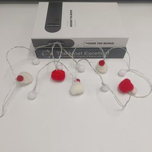 <span class=keywords><strong>2025</strong></span> giáng sinh trang trí dệt kim hat chuỗi Lights với LED Glowing Cây giáng sinh Mặt dây chuyền - Product Image 5